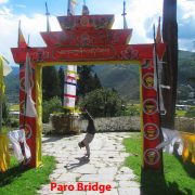 2016 Bhutan Paro Bridge